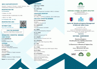 National Conference on Menstrual Hygiene : Breaking Barriers, Building Awareness 2026 National Conference Poster